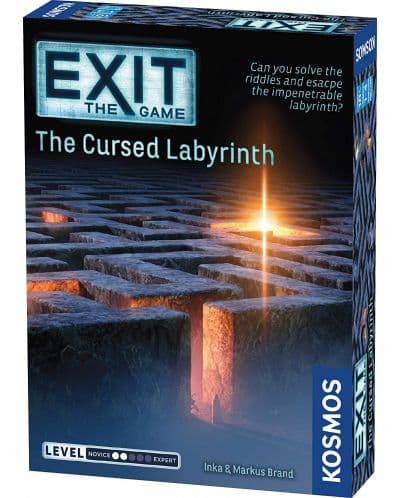 Настолна игра Exit: The Cursed Labyrinth - Кооперативна