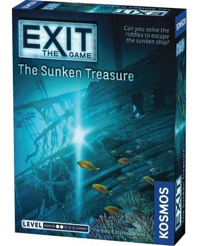 Настолна игра Exit: The Sunken Treasure - Кооперативна