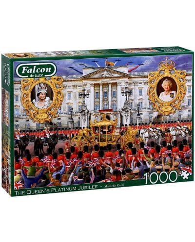 Пъзел Falcon от 1000 части - Кралица Елизабет