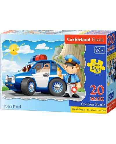 Пъзел Castorland от 20 XXL части - Полиция