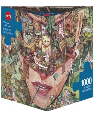 Пъзел Heye от 1000 части - Бъркотия в мислите