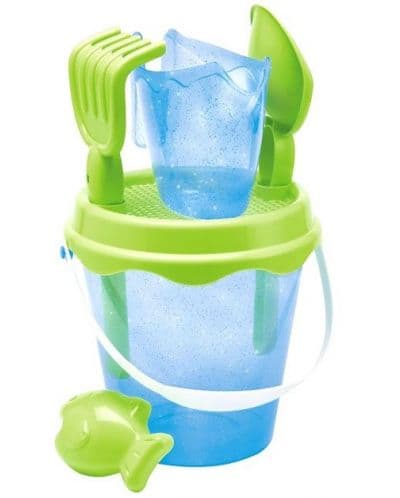 Кофичка за пясък Ecoiffier - Блестяща, 5 части, асортимент