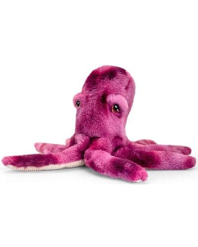 Eкологична плюшена играчка Keel Toys Keeleco - Октопод, 25 cm