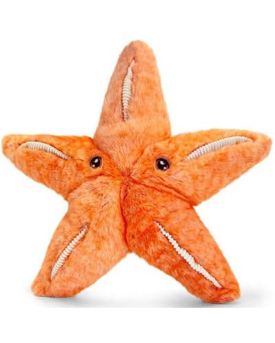 Eкологична плюшена играчка Keel Toys Keeleco - Морска звезда, 25 cm