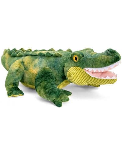 Eкологична плюшена играчка Keel Toys Keeleco - Крокодил, 52 cm