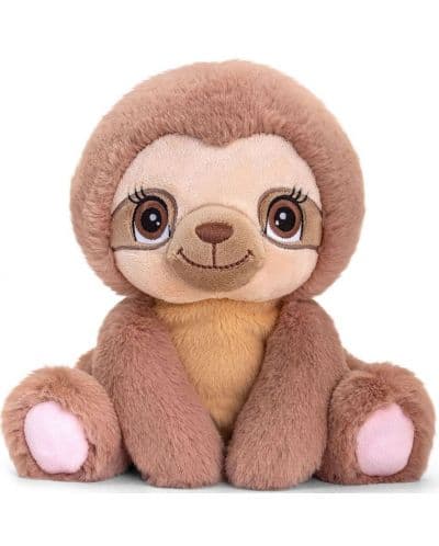 Плюшена играчка Keel Toys Keeleco Adoptable World - Ленивец, 25 cm
