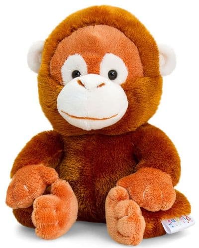 Плюшена играчка Keel toys Pippins - Орангутан, 14 cm
