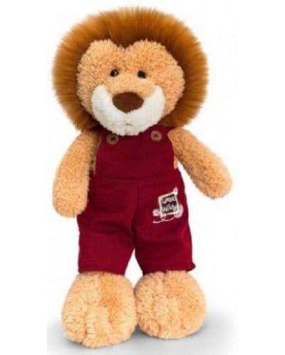 Плюшена играчка Keel toys - Лъв с гащеризон, 20 cm