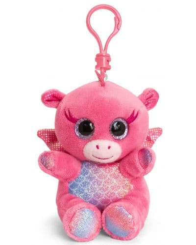 Плюшена играчка с клипс за раница Keel toys - Прасенце, 12 cm