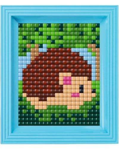 Креативен комплект с рамка и пиксели Pixelhobby - XL, Таралежче
