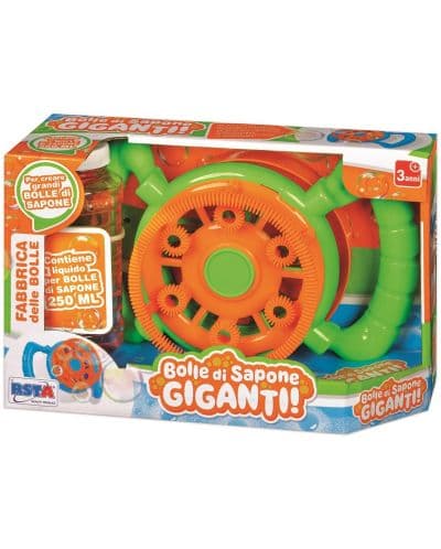 Детска играчка RS Toys - Машина за сапунени балони, зелена