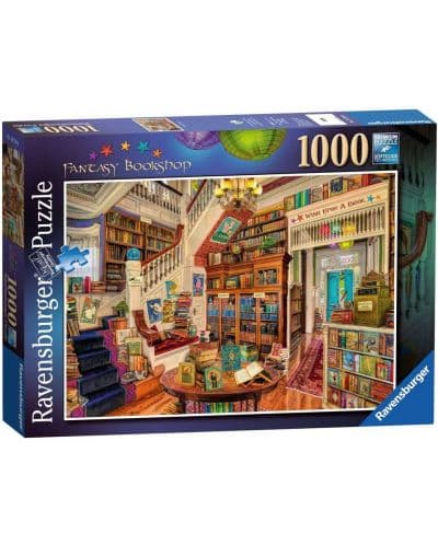 Пъзел Ravensburger от 1000 части - В книжарницата