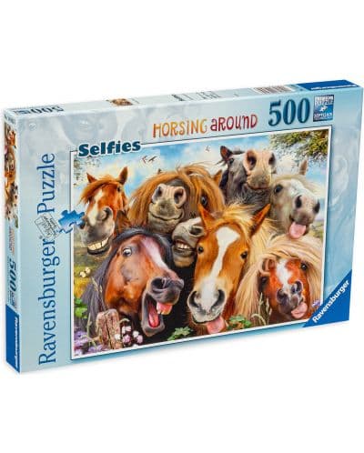 Пъзел Ravensburger от 500 части - Време за селфи