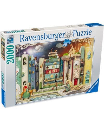 Пъзел Ravensburger от 2000 части - Булевард на книгите