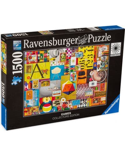 Пъзел Ravensburger от 1500 части - Цветни карти