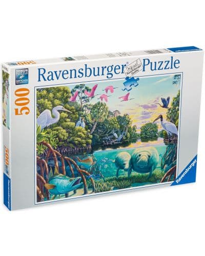 Пъзел Ravensburger от 500 части - Райско кътче
