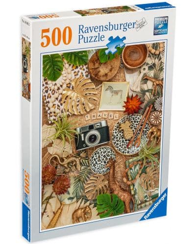 Пъзел Ravensburger от 500 части - Артистични занимания