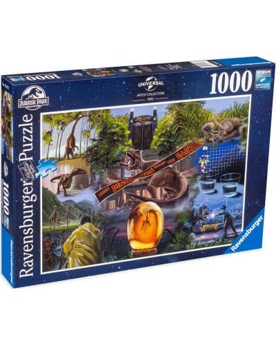 Пъзел Ravensburger от 1000 части - Джурасик парк
