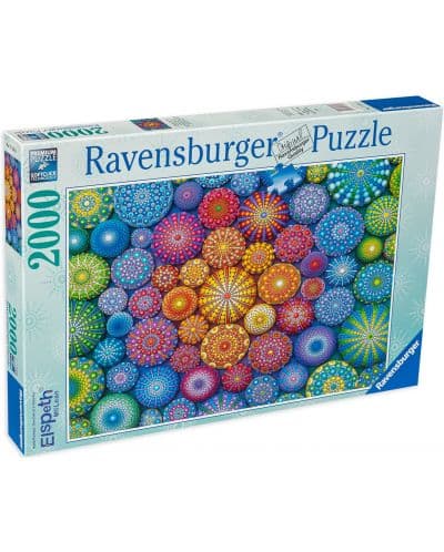 Пъзел Ravensburger от 2000 части - Мандали