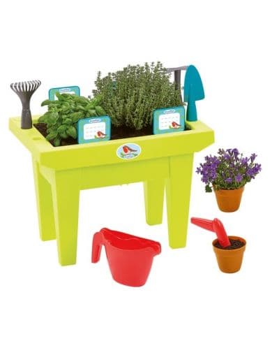 Игрален комплект за отглеждане на растения Ecoiffier, с 11 аксесоара