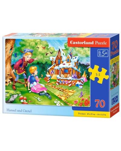 Пъзел Castorland от 70 части - Хензел и Гретел
