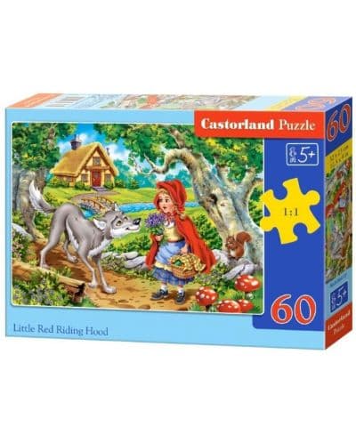 Пъзел Castorland от 60 части - Червената шапчица
