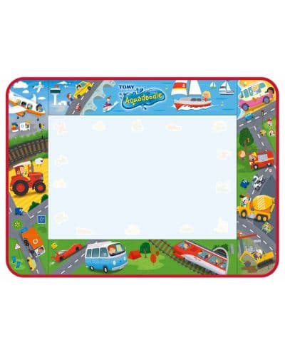 Kилимче за рисуване Tomy Aquadoodle - Приключения с колички