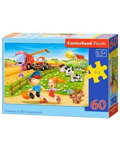 Пъзел Castorland от 60 части - Лято в провинцията