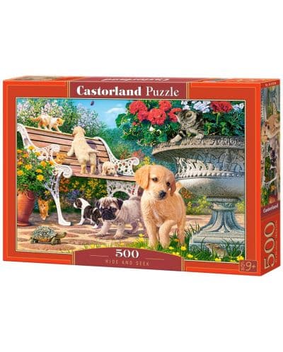 Пъзел Castorland от 500 части - Игра на криеница