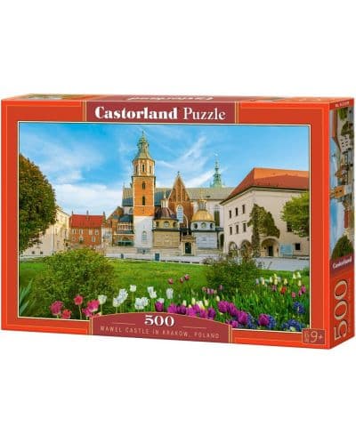 Пъзел Castorland от 500 части - Кралският замък Вавел, Краков, Полша