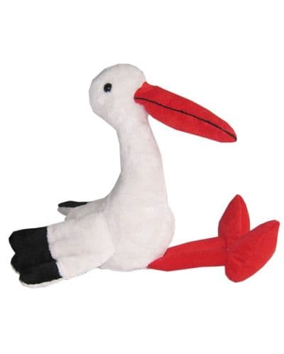 Плюшена играчка Heunec - Щъркел, 40 cm