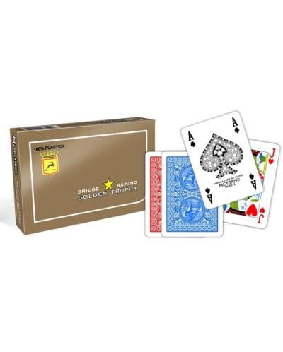 Пластични карти Modiano - Bridge Golden Trophy Ramino