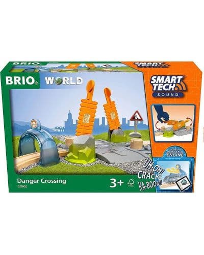 Игрален комплект Brio - Планински железопътен прелез